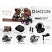 MOON RESEA FOLD MAXI SET - COGNAC - KOMBINACE S PŘÍSLUŠENSTVÍM - KOČÁRKY A PŘÍSLUŠENSTVÍ