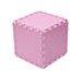 RIALTO BABY HRACÍ PODLOŽKA PUZZLE S OKRAJEM PINK 92X122 CM - HRACÍ PODLOŽKY NA ZEM - SPINKÁNÍ