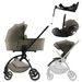 BRITAX-RÖMER SET KOČÁREK RIO + HLUBOKÁ KORBA + AUTOSEDAČKA BABY-SAFE PRO + VARIO BASE 5Z LUX - TROJKOMBINACE - KOČÁRKY A PŘÍSLUŠENSTVÍ