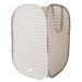 3 SPROUTS SKLÁDACÍ ÚLOŽNÝ KOŠ RECYCLED GINGHAM BEIGE - BOXY NA HRAČKY - SPINKÁNÍ