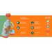 QUOKKA NEREZOVÁ TERMOLÁHEV SOLID KIDS S POUTKEM COLOR BRICKS 330 ML - TERMOOBALY A TERMOSKY - KRMENÍ