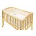 SCARLETT SOUPRAVA DO POSTÝLKY BABY 7-DÍLNÁ MÉĎA BÉŽOVÁ 90X41CM - POVLEČENÍ DO POSTÝLKY - SPINKÁNÍ