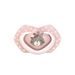 CANPOL BABIES SET SYMETRICKÝCH SILIKONOVÝCH DUDLÍKŮ 6-18M BONJOUR PARIS RŮŽOVÝ - ŠIDÍTKA A DOPLŇKY - KRMENÍ
