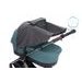 FILLIKID SLUNEČNÍ CLONA NA KOČÁREK DELUXE GREY MELANGE - SLUNEČNÍKY A CLONY - KOČÁRKY A PŘÍSLUŠENSTVÍ