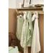 MEYCO MUŠELÍNOVÉ PLENY 2-BALENÍ DOT STRIPE SOFT GREEN - LÁTKOVÉ PLENY ALL IN ONE - PŘEBALOVÁNÍ