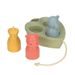 LÄSSIG BOAT TOY SET WATER FRIENDS OLIVE - HRAČKY DO VANY - PRO DĚTI