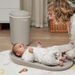SHNUGGLE ECO - TOUCH KOŠ NA PLENKY TAUPE - KYBLÍKY NA POUŽITÉ PLENY - PŘEBALOVÁNÍ