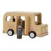 LITTLE DUTCH ŠKOLNÍ AUTOBUS S FIGURKAMI DŘEVĚNÝ - DŘEVĚNÉ HRAČKY - PRO DĚTI