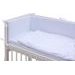 SCARLETT DĚTSKÁ POSTÝLKA BABY BÍLÁ S KOMPLETNÍ VÝBAVOU MARTIN BÍLÁ 90X41 CM - DŘEVĚNÉ POSTÝLKY - SPINKÁNÍ