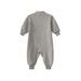 LEOKID FLEECOVÝ OVERAL TILIO MONSOON GRAY VEL. 80 - OVERALY - PRO DĚTI