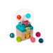 B-TOYS AUTOMAT S MÍČKY RAINBOW GUMBALLS - VKLÁDÁNÍ TVARŮ - PRO DĚTI