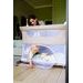 MOMI POSTÝLKA SMART BED 4V1 SVĚTLE ŠEDÁ - K RODIČOVSKÉ POSTELI - SPINKÁNÍ