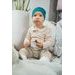 ENIE BABY DĚTSKÁ ČEPICE BAMBOO 0-3M PETROLEJOVÁ - ČEPIČKY A KLOBOUČKY - PRO DĚTI