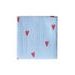 STUDIO NOOS SWADDLE ZAVINOVAČKA PRINT MEDIUM BLUE HEARTS - ZAVINOVACÍ PLENY / OSUŠKY VELKÉ - PŘEBALOVÁNÍ