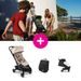 BUGABOO BUTTERFLY 2 SET + PLÁŠTĚNKA + TAŠKA - KOČÁRKY DO LETADLA - KOČÁRKY A PŘÍSLUŠENSTVÍ