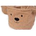 CHILDHOME KOŠ NA HRAČKY TEDDY 25X20X20 CM - BOXY NA HRAČKY - SPINKÁNÍ