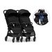 BUMPRIDER CONNECT MINI 2X KOČÁREK S MADLEM BLACK - GOLFOVÉ KOČÁRKY - KOČÁRKY A PŘÍSLUŠENSTVÍ