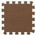 RIALTO BABY HRACÍ PODLOŽKA PUZZLE COCOA CREAM 90X90 CM - HRACÍ PODLOŽKY NA ZEM - SPINKÁNÍ