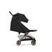 CYBEX COYA COMFORT ROSEGOLD + SKLÁDACÍ KORBA SEPIA BLACK - KOČÁRKY DO LETADLA - KOČÁRKY A PŘÍSLUŠENSTVÍ