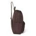 STUDIO NOOS PUFFY MIDI BACKPACK BATŮŽEK S PŘEDNÍ KAPSOU BROWN - BATOHY A TAŠKY - PRO DĚTI