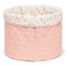 LITTLE DUTCH KOŠÍK TEXTILNÍ OBOUSTRANNÝ VELKÝ PINK BLOOMING SAFARI - LITTLE DUTCH - PRO DĚTI