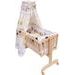 SCARLETT KOLÉBKA S KOMPLETNÍ VÝBAVOU SCARLETT JAPY BÉŽOVÁ - KOŠÍKY A KOLÉBKY - SPINKÁNÍ
