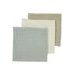MEYCO MUŠELÍNOVÁ PLENA-ŽÍNKA 3-BALENÍ - OFFWHITE/LIGHT GREY/SAND - ŽÍNKY A HOUBIČKY - KOUPÁNÍ A ZDRAVÍ