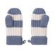 LODGER RUKAVICE STRIPE MERINO STONE VEL. 1 - 2 ROKY - RUKAVIČKY, ŠÁTKY, NÁKRČNÍKY - PRO DĚTI