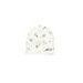 ENIE BABY DĚTSKÁ ČEPICE 3-6M FLOWERS CREME - ČEPIČKY A KLOBOUČKY - PRO DĚTI
