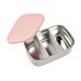 BEABA SVAČINOVÝ BOX NEREZ VELVET GREY / DUSTY ROSE - KRABIČKY NA SVAČINU - KRMENÍ