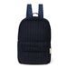 STUDIO NOOS FLANNEL CHALKSTRIPE MIDI BACKPACK - BATŮŽEK DARK BLUE - BATOHY A TAŠKY - PRO DĚTI