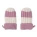 LODGER RUKAVICE STRIPE MERINO MAUVE VEL. 0 - 12 MĚSÍCŮ - RUKAVIČKY, ŠÁTKY, NÁKRČNÍKY - PRO DĚTI