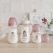 CANPOL BABIES LAHEV SE ŠIROKÝM HRDLEM BONJOUR PARIS 240ML RŮŽOVÁ - KOJENECKÉ LAHVE - KRMENÍ