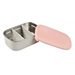 BEABA SVAČINOVÝ BOX NEREZ VELVET GREY / DUSTY ROSE - KRABIČKY NA SVAČINU - KRMENÍ