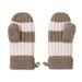 LODGER RUKAVICE STRIPE MERINO BUFFALO VEL. 1 - 2 ROKY - RUKAVIČKY, ŠÁTKY, NÁKRČNÍKY - PRO DĚTI
