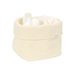 LITTLE DUTCH KOŠÍK PLETENÝ MALÝ PURE SOFT WHITE - ORGANIZÉRY NA PŘEBALOVACÍ PULT - PŘEBALOVÁNÍ