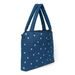 STUDIO NOOS DENIM DIAPER BAG - PŘEBALOVACÍ TAŠKA | HEARTS DARK BLUE WHITE HEARTS - PŘEBALOVACÍ TAŠKY - KOČÁRKY A PŘÍSLUŠENSTVÍ