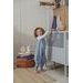 MEYCO ZIMNÍ MUŠELÍNOVÝ JUMPER 80 CM - JEANS BLUE - SPACÍ PYTLE - SPINKÁNÍ