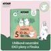 MOOMIN BABY 5 MAXI 10–16 KG (40 KS), EKO PLENY - JEDNORÁZOVÉ PLENY - PŘEBALOVÁNÍ