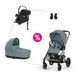 CYBEX SET BALIOS S LUX + KORBA + AUTOSEDAČKA + ZÁKLADNA + ADAPTÉRY 2025 - TROJKOMBINACE - KOČÁRKY A PŘÍSLUŠENSTVÍ