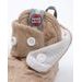 LODGER SLIPPER SEERSUCKER BEIGE 6 - 12 MĚSÍCŮ - BOTIČKY - PRO DĚTI
