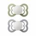 BIBS SUPREME SYMETRICKÉ DUDLÍKY ZE SILIKONU 2KS VEL.2 - ŠIDÍTKA A DOPLŇKY - KRMENÍ