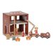 LITTLE DUTCH HASIČSKÁ STANICE DŘEVĚNÁ - LITTLE DUTCH - PRO DĚTI