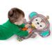BRIGHT STARTS PODLOŽKA VODNÍ HUNGRY MONKEY™ 41 X 35 CM 0M+ - HRA NA BŘÍŠKU - PRO DĚTI