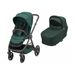 MAXI-COSI OXFORD KOČÁREK ESSENTIAL GREEN + KORBIČKA SENSE TWILLIC GREEN - DVOJKOMBINACE - KOČÁRKY A PŘÍSLUŠENSTVÍ