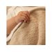 LITTLE DUTCH DEKA PLETENÁ / FLEECE 70X100 PURE SOFT BEIGE - DĚTSKÉ DEKY PRO MIMINKA - SPINKÁNÍ