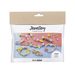 CREATIV COMPANY KREATIVNÍ SADA MINI CRAFT KIT JEWELLERY BLUE PINK - NAVLÉKÁNÍ - PRO DĚTI