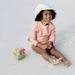 LÄSSIG SPLASH SUN PROTECTION FLAP HAT SEA SALT 19-36 MO. - ČEPIČKY A KLOBOUČKY - PRO DĚTI