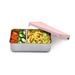 MELII NEREZOVÝ BENTO BOX 740 ML SE SILIKONOVÝM VÍKEM - RŮŽOVÝ - USKLADNĚNÍ JÍDLA - KRMENÍ