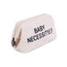 CHILDHOME TOALETNÍ TAŠKA BABY NECESSITIES TEDDY OFF WHITE - KOSMETICKÉ TAŠKY - PŘEBALOVÁNÍ